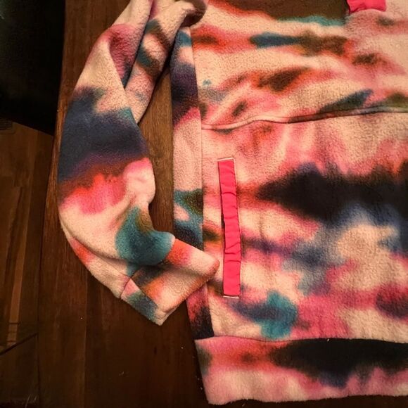 Teenage Tie Dye Tech Fleece Jacket Zumiez - Picture 4 of 4